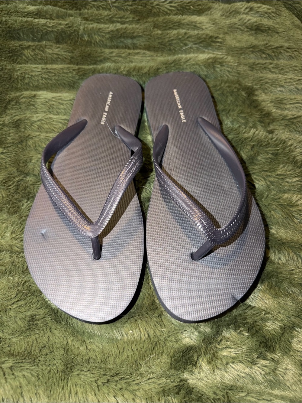 American Eagle Outfitters Gray Women's Flip Flop Sandals
